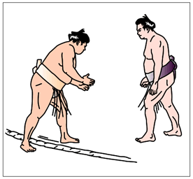 Fumidashi kimarite sumo