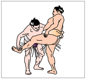 Kozumatori kimarite sumo