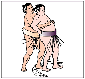 Ushiromotare kimarite sumo