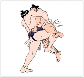 Yaguranage kimarite sumo