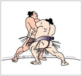 Yorikiri kimarite sumo