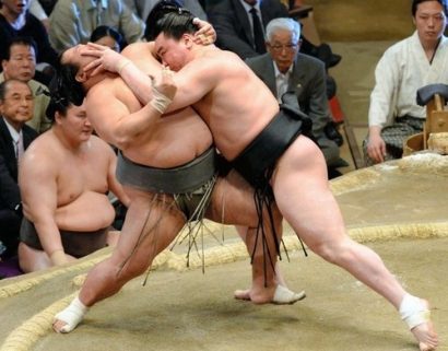 Harumafuji contre Toyonoshima