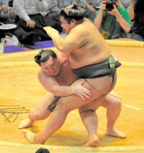 Hakuho contre Takekaze