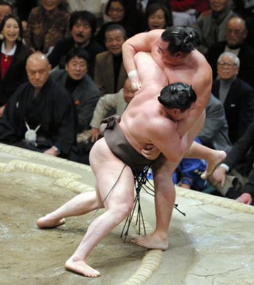 Hakuho contre Kakuryu