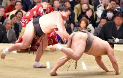 Harumafuji contre Okinoumi