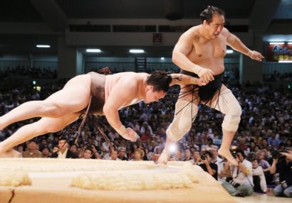 Hakuho contre Aminishiki