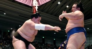 Terunofuji contre Kotoshogiku