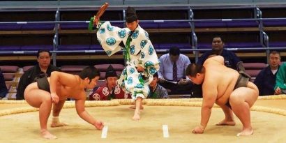 Le sumo, bientôt un sport olympique?