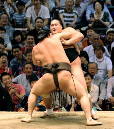 Hakuho contre Terunofuji