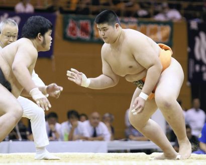 Masakatsu Kamatani, fils de Kotonowaka entre dans le sumo