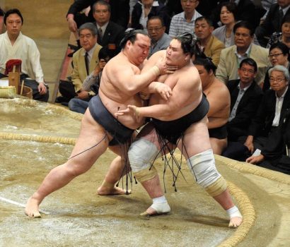 Hakuho et Kisenosato toujours invaincus se rencontreront demain.