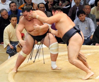 Terunofuji contre Kakuryu