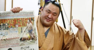 Tamawashi conférence de presse