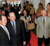 Chirac avec l'ancien président Sakaigawa de la NSK