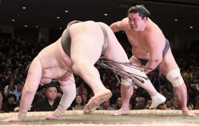 Hakuho contre Myogiryu