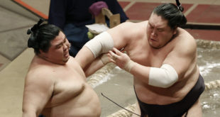 Terunofuji contre Shodai