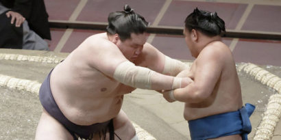 Terunofuji contre Hoshoryu