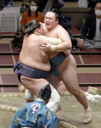 Terunofuji sort Tamawashi