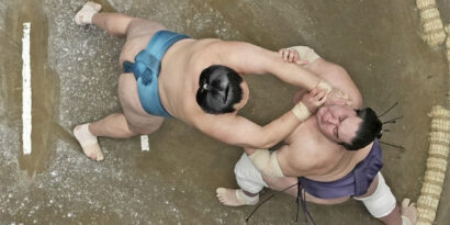 Tamawashi contre Terunofuji