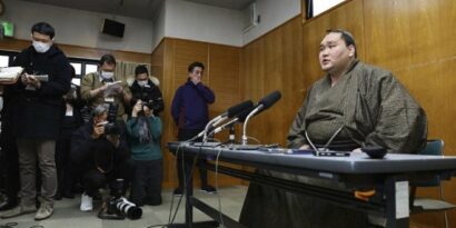 Terunofuji conférence de presse