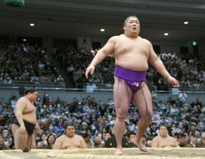 Belle réaction de Takerufuji qui élimine Abi