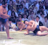 Akebono vainqueur sur Takanohana
