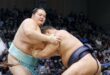 J13 – Les yokozuna Onosato et Hoshoryu au coude à coude pour la coupe