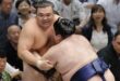 Jour 8 – Gonoyama crée la surprise en battant l&rsquo;ôzeki Kirishima et regroupe trois rikishi en tête
